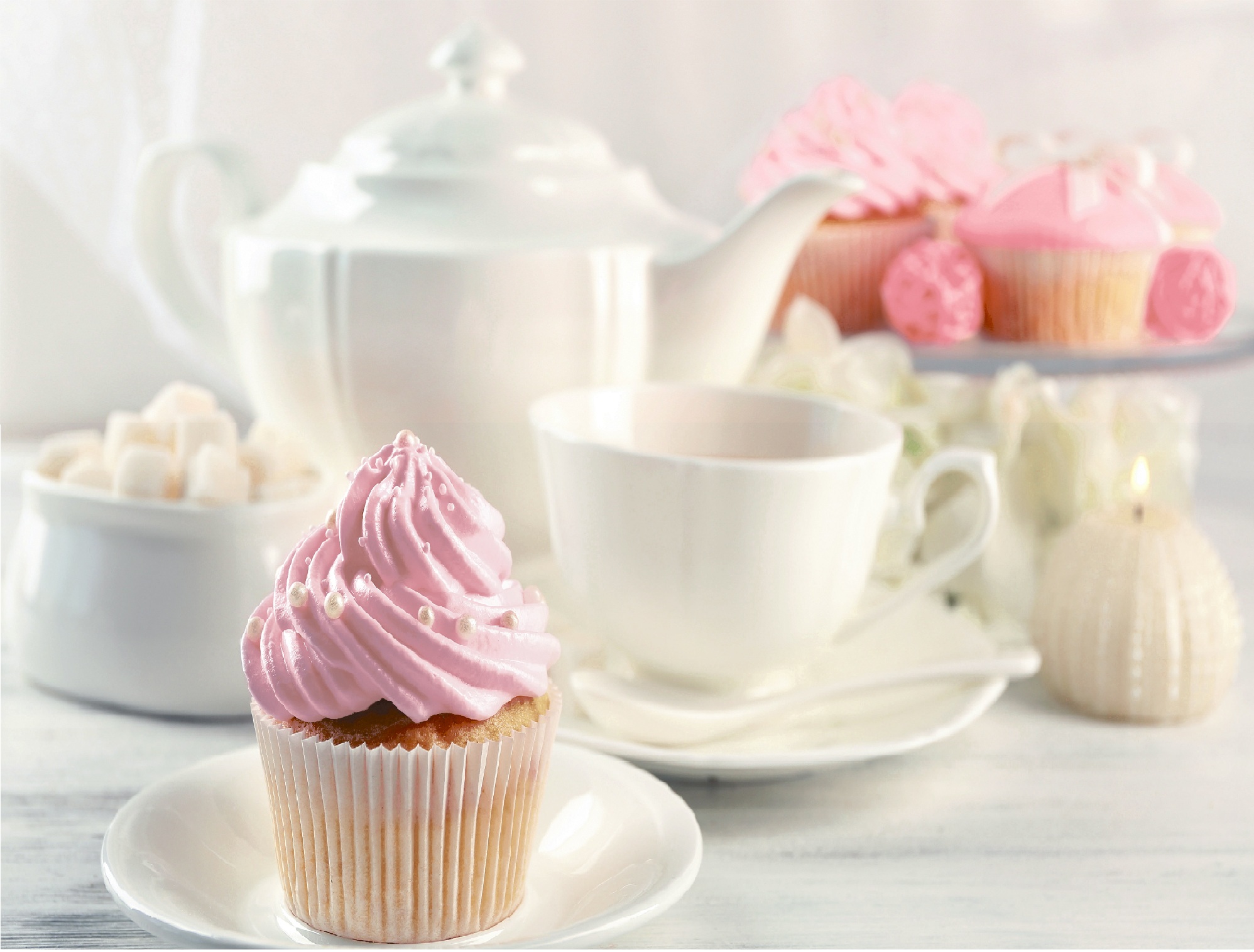 Капкейки 2 Декор-панно из 2-х плиток (с пирожным) 200*300 (1*8)