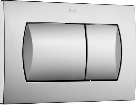 Roca Active панель смыва 62B хром матовая