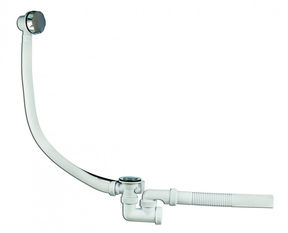 Элит Сифон Универсал д/ванн с автоматич сливом и переливом 70см VIRPLA