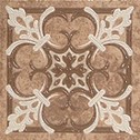 Soul dark brown border 01 Бордюр 107*107 (1*42) Gracia Ceramica