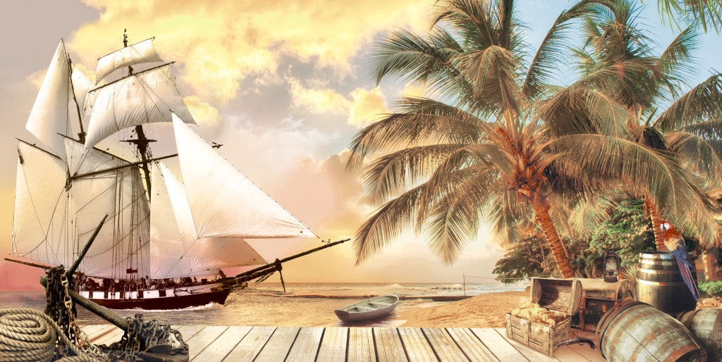 Карибы Декор 250* 500 (1*8) VINCHI