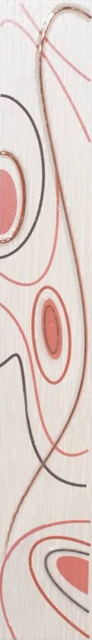 Сакура 1БШ. 10 Бордюр 62*400 золото (1*28) Керамин