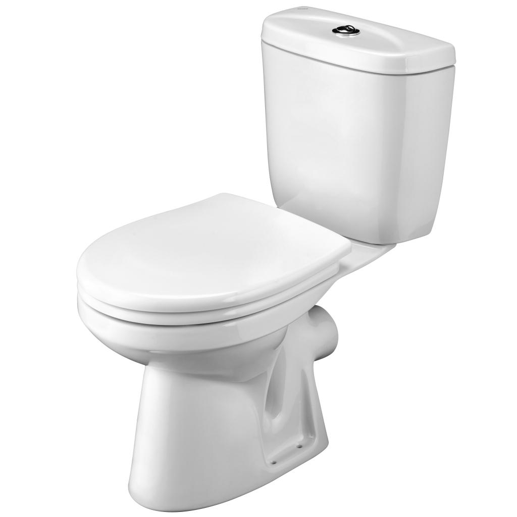 Анимо Унитаз-компакт прямой 2РA ДС SC  сиденье микролифт Сантек