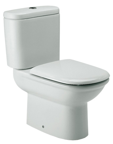 Giralda Чаша напольная , горизонтальный выпуск Roca