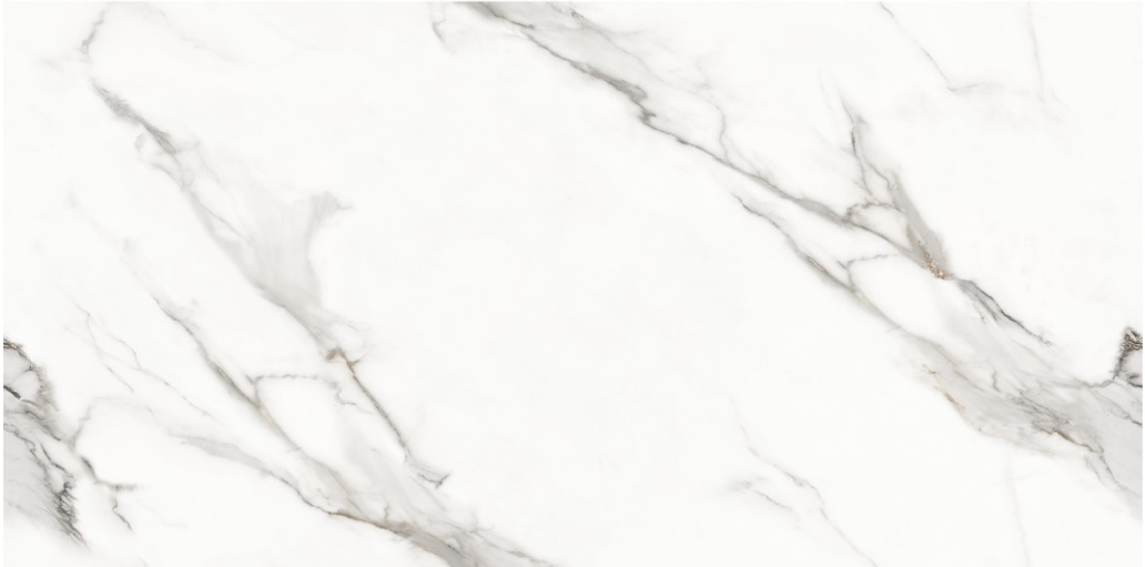 Керамогранит 1200*600*9 белый мрамор полированный (0,72*3)
