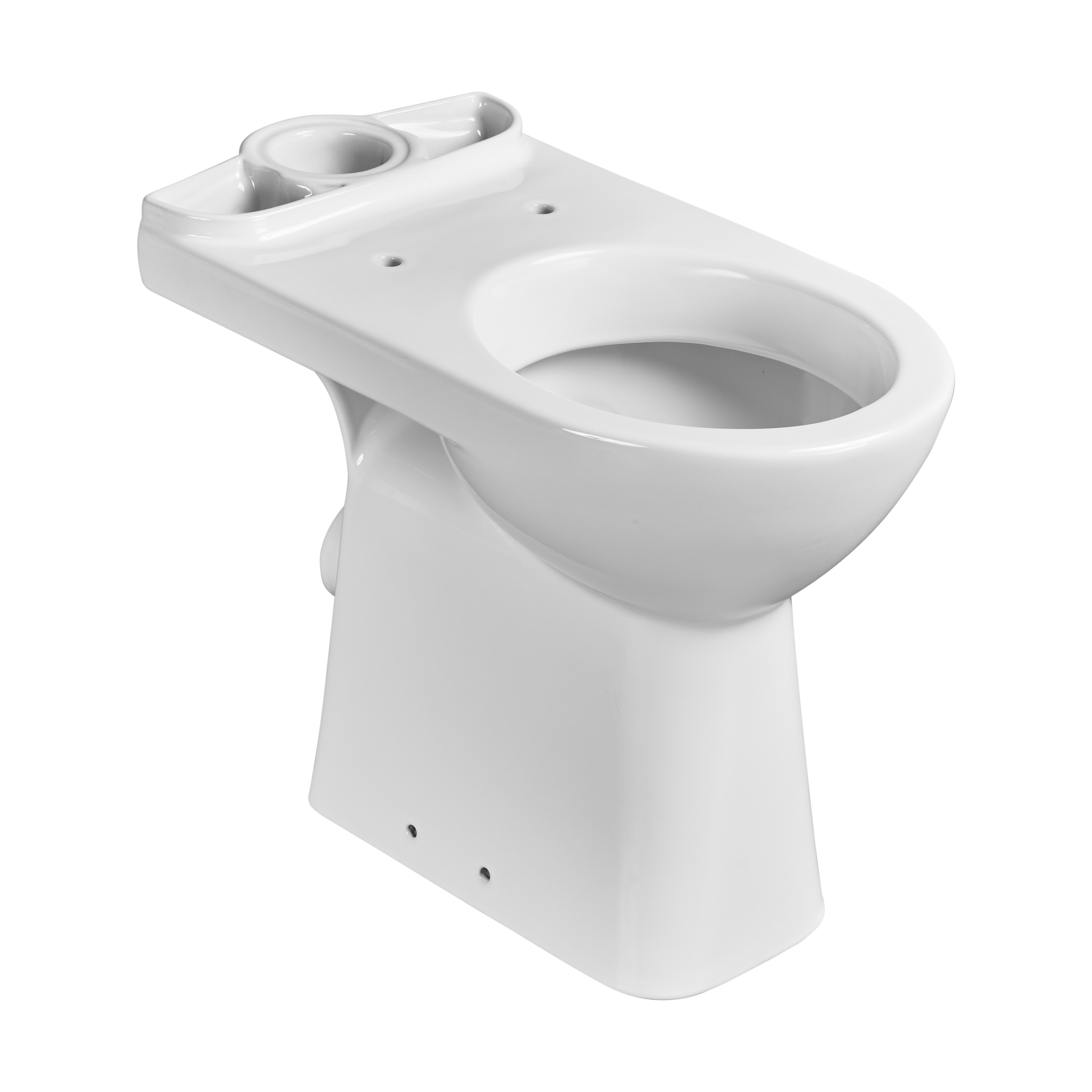 ACCESS чаша напольная, с гор/выпуском, д/людей с огран.возможн, белый Roca