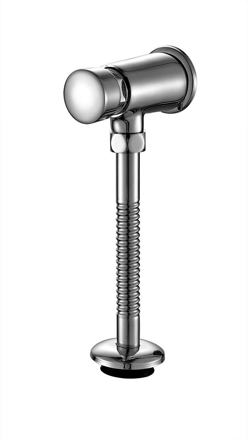 Смывной кран д/писсуара нажимной Сантек