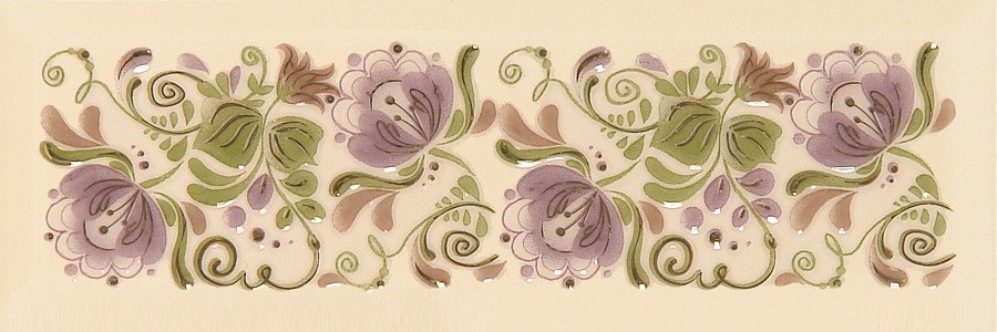 Gzhel decor 08 100*300 Gracia Ceramica