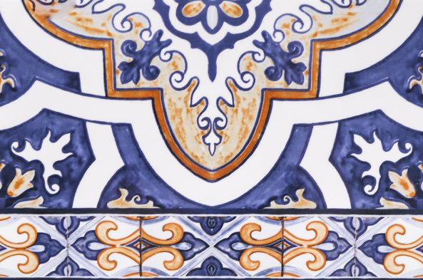 Андалусия синяя низ 03 200*300 1с (0,06*24=1,44*64) Шахтинская плитка