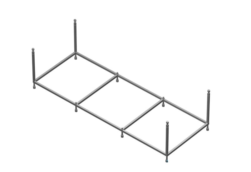 Sureste монтажный комплект к а/в 1500*700 Roca