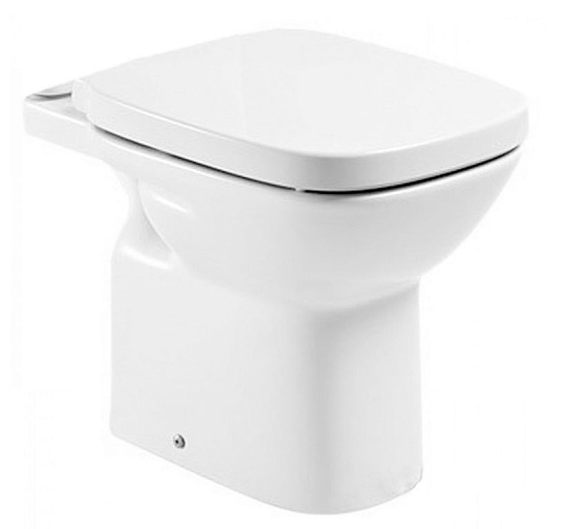 Debba Чаша унитаза 655*355 горизонтальный выпуск белый Roca