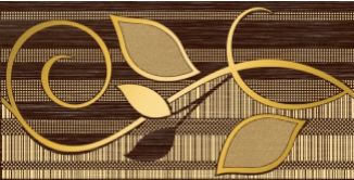 Фиоренте 2 Декор 250*500 коричневый (1*8) VINCHI