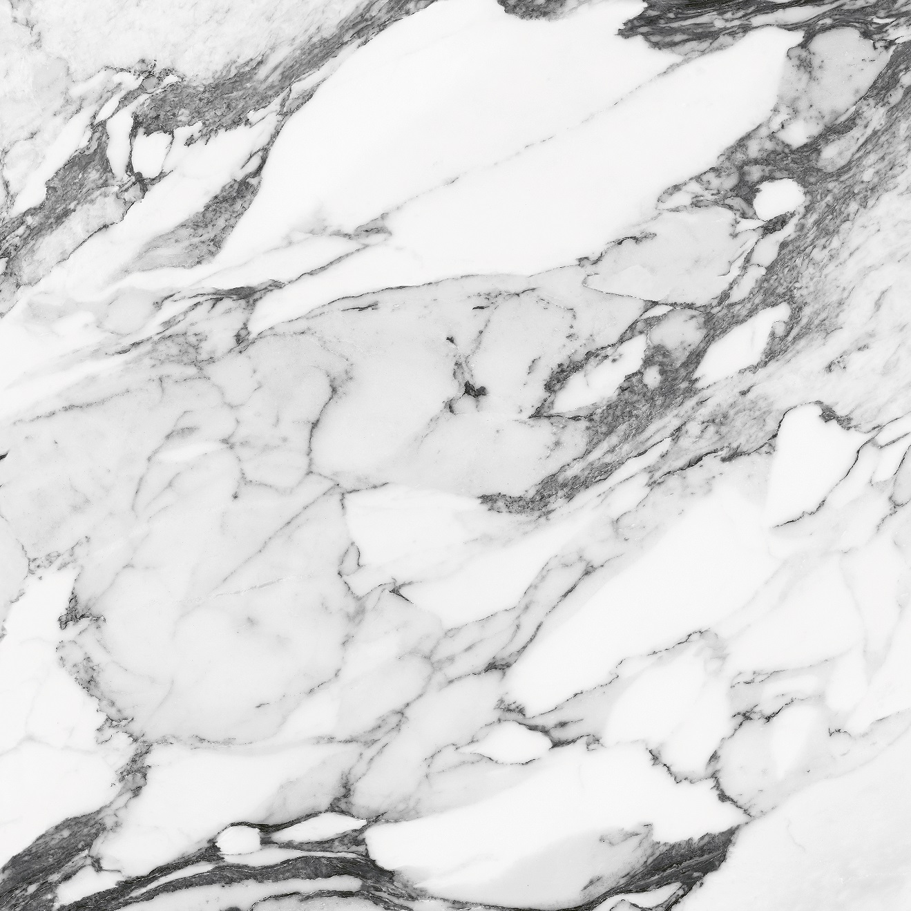 Monte Bianco White (R1) Steppe Ceramics Керамогранит 600*600 матовый(0,36*4=1,44*32) Казахстан