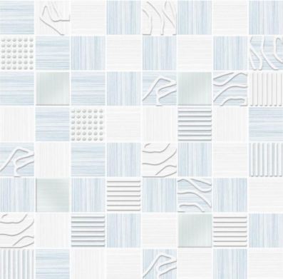 Джулия мозаика 200*200 бирюзовая (1*5) VINCHI