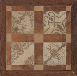 Майорка 01 Керамогранит 400*400 коричневый (0,16*10=1.6*48) Шахтинская