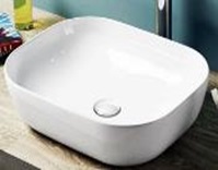 Livorno Раковина 50 artceramic, накладная, белая VT40205H Vinchi