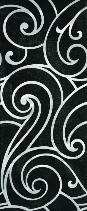 Prime black decor 02 Декор 250*600 (1*6) Gracia Ceramica