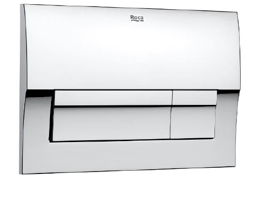 Roca Active панель смыва В01 хром, матов.