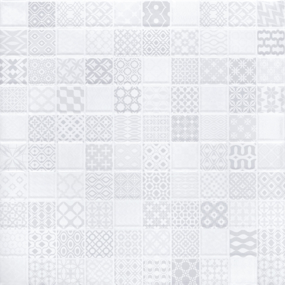 Ингрид Мозаика 300*300 св-серая (0,09*15*48) Ласселсбергер