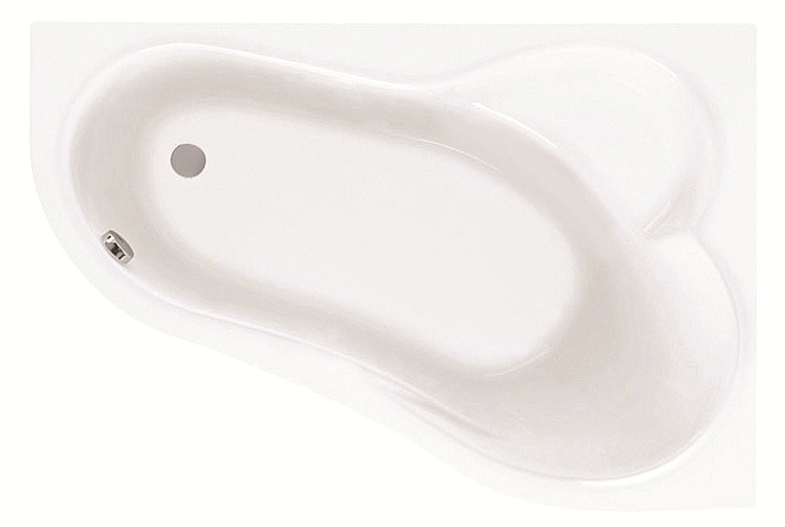 Ибица правая Ванна акриловая 1500*1000 без каркаса Santek