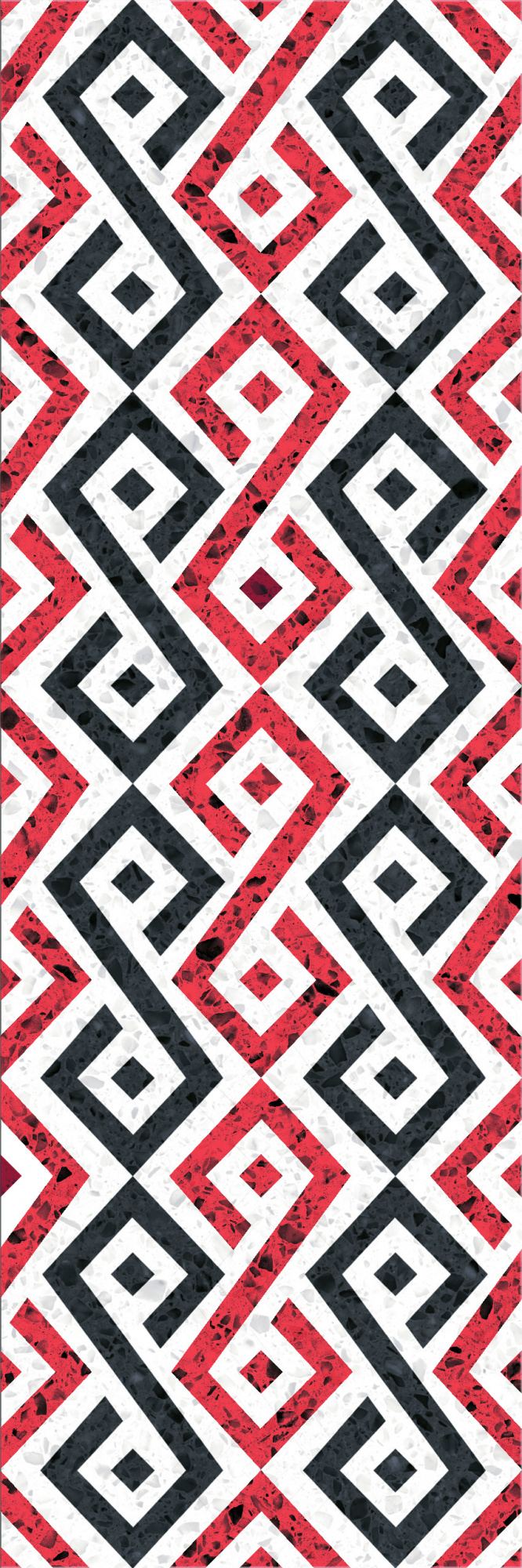 Molle red decor 01 300*900 1 сорт (1*5)  Gracia Ceramica