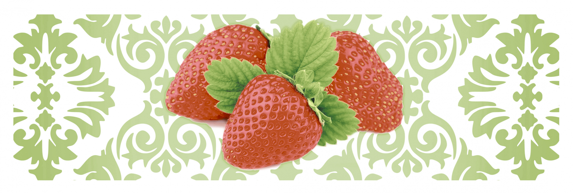 Беррис 1 Декор (Клубника) 100*300 (1*16)