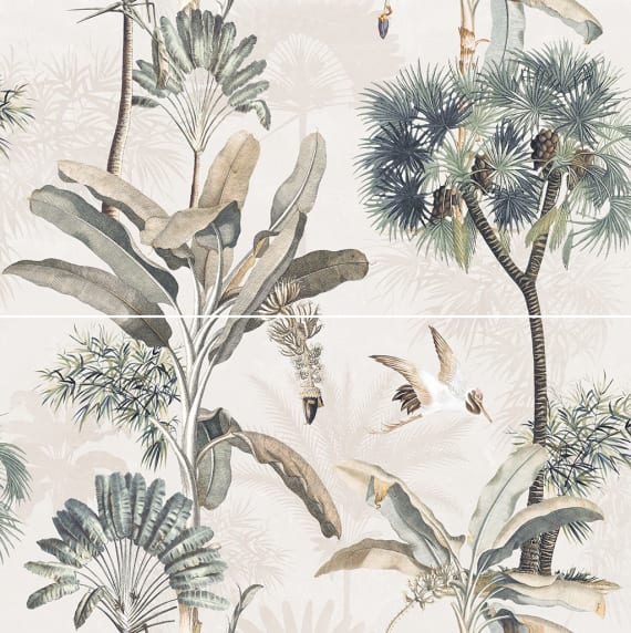 Экзюперии керамогранит Панно 600*603*8,5 мульт 1кмпл=2 шт (1*2) Ласселсбергер