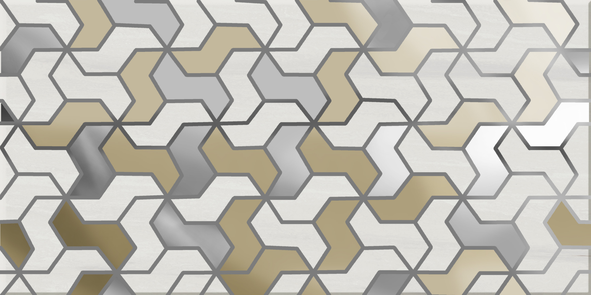 Андалусия 1 Декор 250*500 люкс (1*8) ВКЗ (Волгоград)