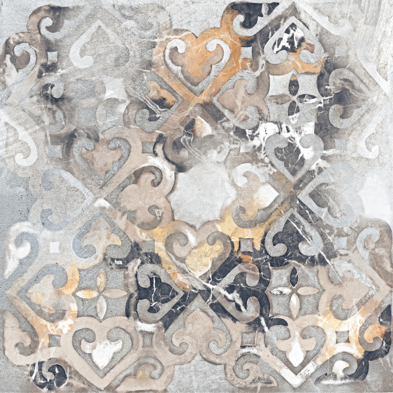 Дизайнерский технический керамогранит ID663 idraulico (0,36*4=1,44*32) Пиастрелла