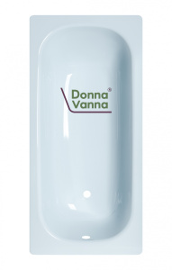 Ванна стальная с ант  1500*700 летний небесн. с оп. подст. DONNA VANNA