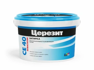 Затирка Ceresit CE 40 темно-синяя 2кг (ведро)
