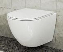 Teramo Унитаз подвесной безободковый с быстросъемным сиденьем микролифт VT20104H Vinchi