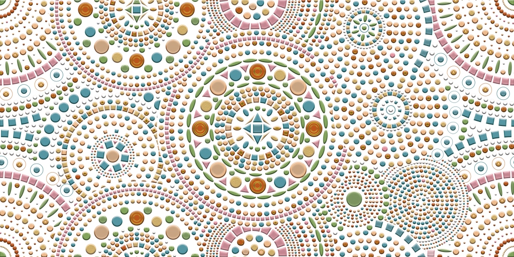 Фламенко декор 250*500 (1*7) VINCHI