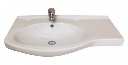 Коралл 83 умывальник правый (д/мебели Домино) Santek