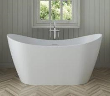 Rietti Ванна акриловая 170x80 отдельностоящая белая матовая VT110031H Vinchi