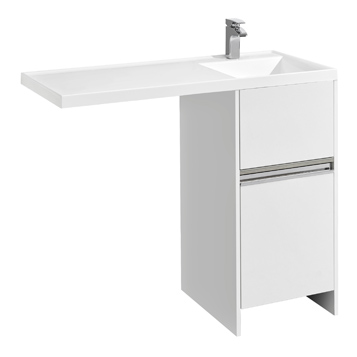 Лондри 40 Тумба-умывальник под с/машину