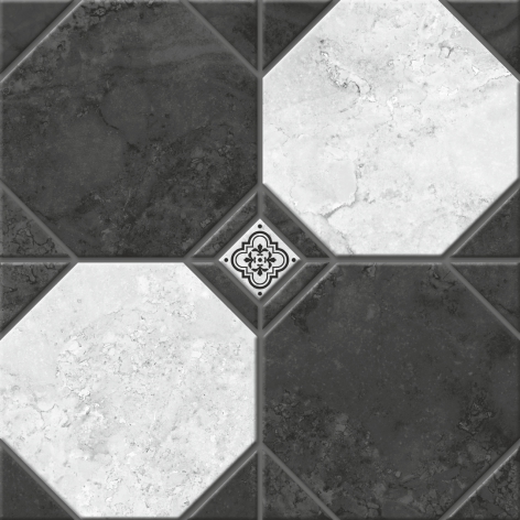 Лимбург 7Д тип 2 Керамогранит Грес Рустик 400*400 (0,16*11=1,76Керамин