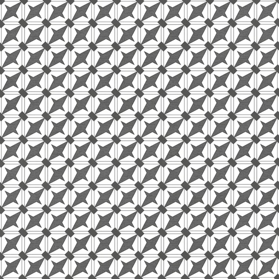 Эллен Декор керамогранитный 300*300 черно-белый (0,09*15=1,35*48) Ласс