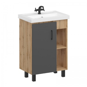 Craft 60 Тумба под умывальник &quot;Миранда 60&quot; без ящика Домино