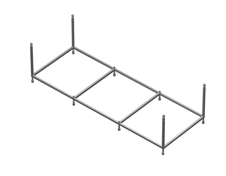 UNO монтажный комплект к а/в 1700*750 Roca