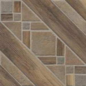 Квебек 01 Керамогранит 400*400 коричневый (0,16*10=1.6*48) Шахтинская