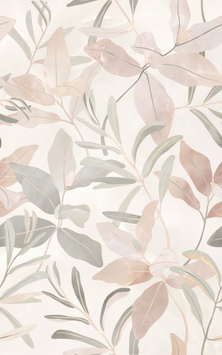 Флора бежевый декор 01 250*400 (1*13) 1сорт Шахтинская плитка