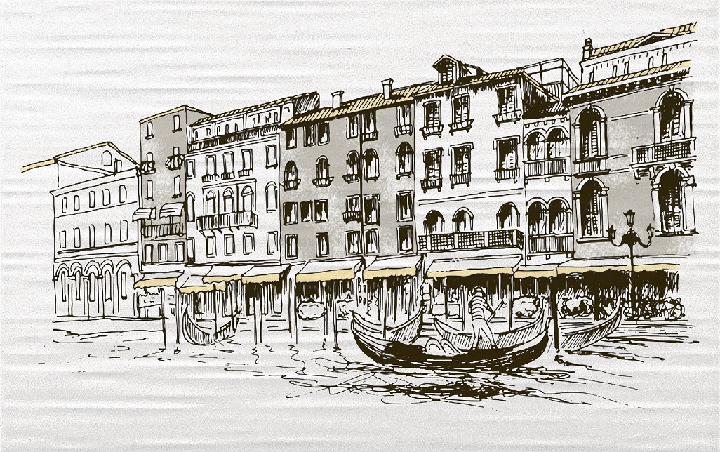 Камелия Лючия 2 (лодка) Декор 250*400  (1*10) НКС