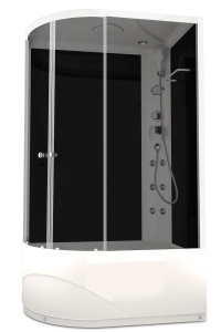 DOMANI-Spa Delight Slim 128 R, в/п, ч/стен, т/стек, с эл