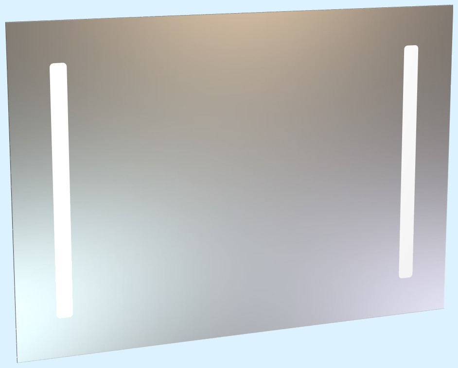 Good Light 2-100 Зеркало с подсветкой Домино