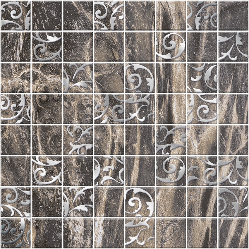 Элегия 1 мозаика 200*200 темная (1*5)