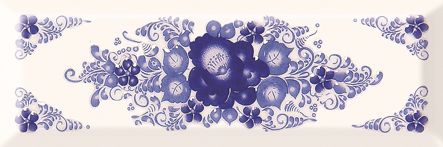 Gzhel decor 03 100*300 Gracia Ceramica