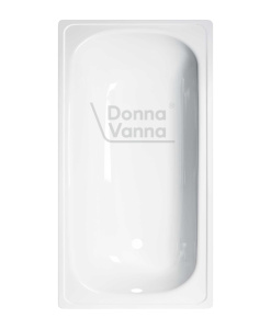 Ванна стальная 1300*700*375 белая орхидея с оп. подст. DONNA VANNA ВИЗ