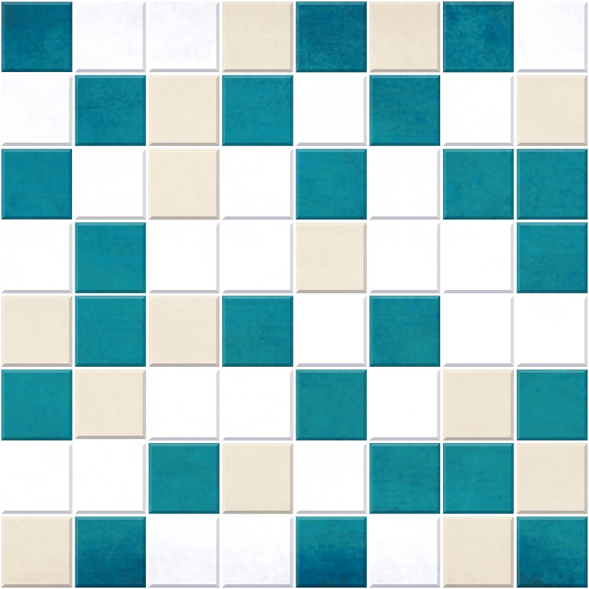 Парижанка 2 Мозаика 200*200 бежевая (1*5)