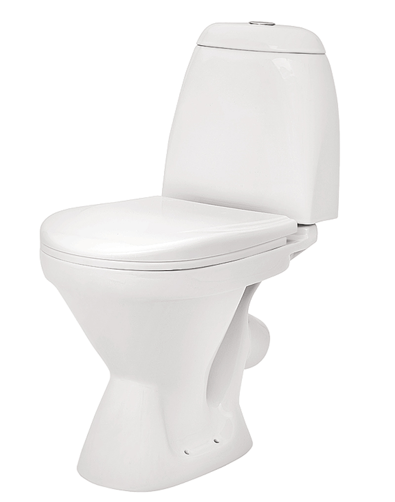 Римини Унитаз-компакт 2РА, сиденье дюропласт, МЕ Сантек